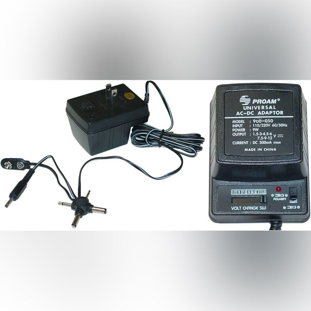 Steren ProAm 500 mA AC/DC Power Adapter 900-050 9W